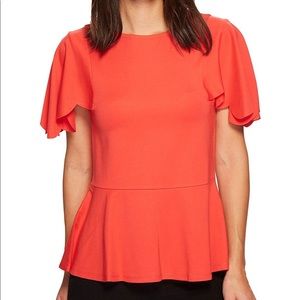 Ivanka Trump Scalloped Top